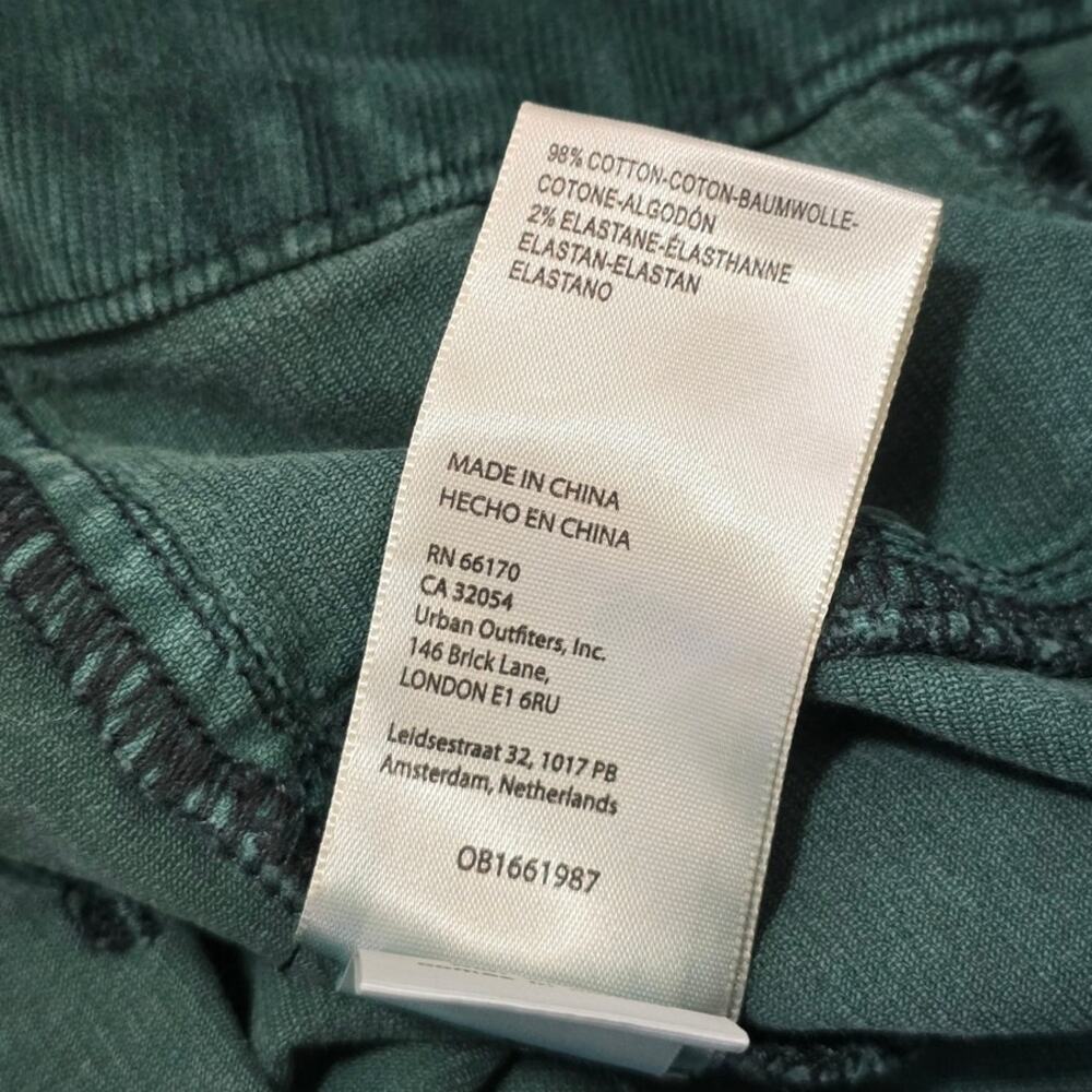 Free People We The Free Jayde Flare Corduroy Pants Green 29 - Picture 6 of 6